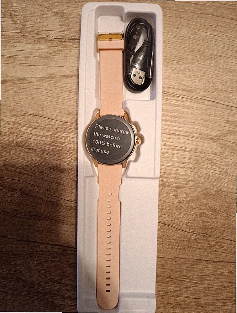 Smartwatch Damen Herren, 1.38 Zoll HD-Display S Anrufe