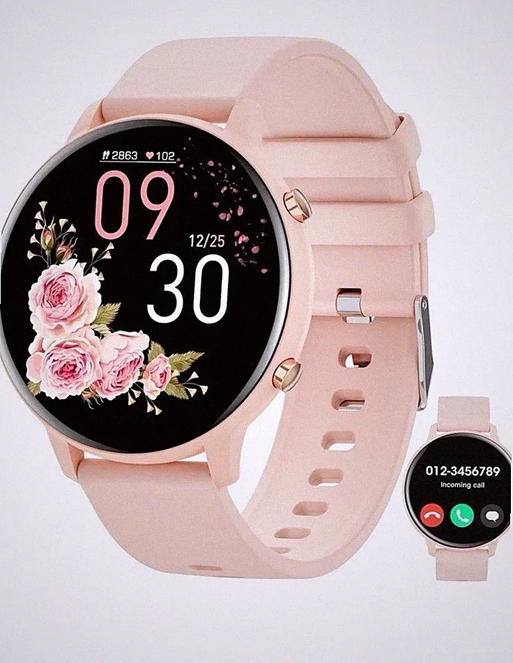 Smartwatch Damen Herren, 1.39" Zoll Bluetooth Anrufe 140+ Sportmodi iOS Android