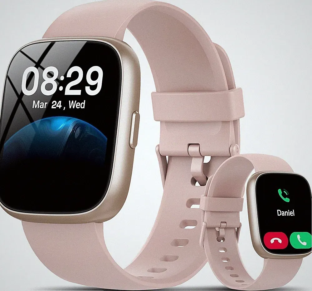 Smartwatch Damen Herren 1,83 HD Fitness Tracker Alexa Telefonfunktion