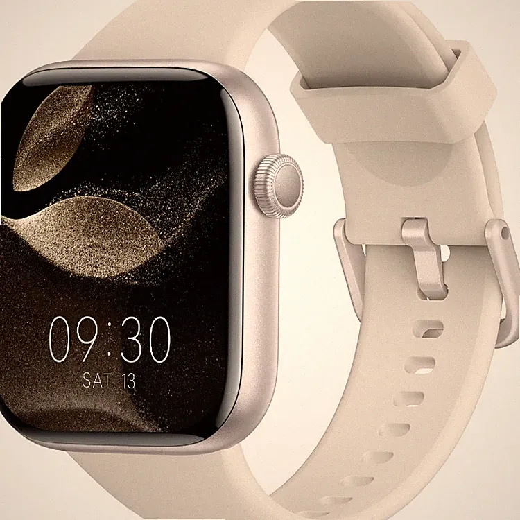 Smartwatch Damen Herren 1,85" HD Touch mit Telefonfunktion und Pulsmesser, 140