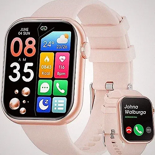 Smartwatch Damen Herren, 1.85" Zoll Touchscreen Smart Watch mit Bluetooth Anr...