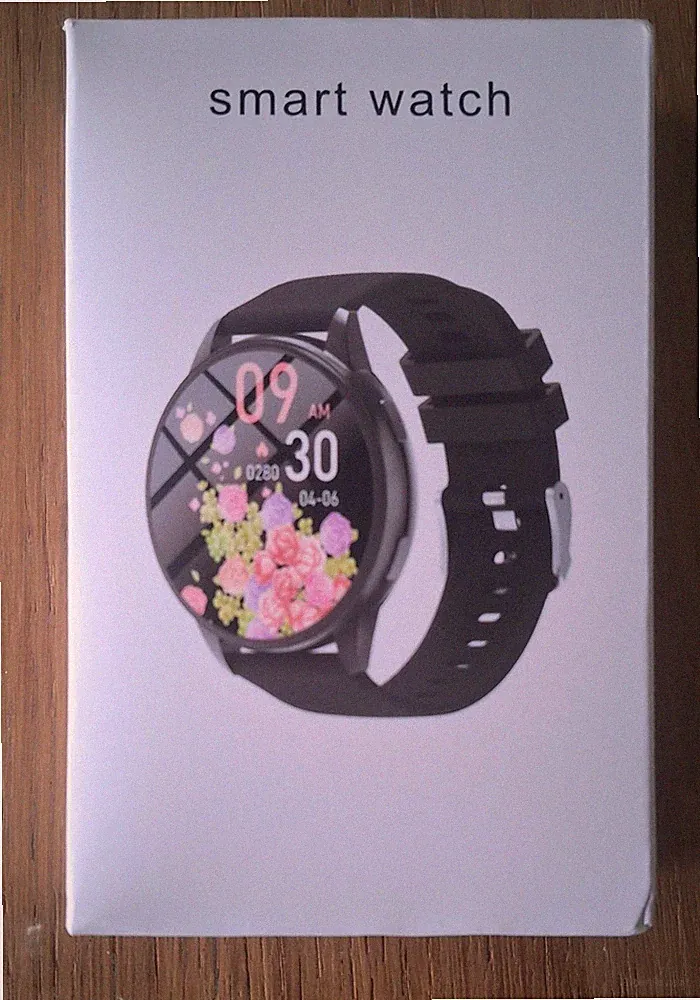 Smartwatch Damen Herren GREENPORT grau, neu in OVP!