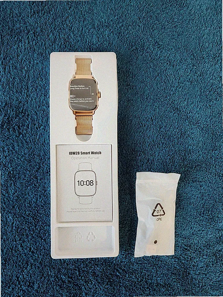 Smartwatch Damen Herren mit Telefonfunktion, 1,85" Fitnessuhr Smart Watch, 100+