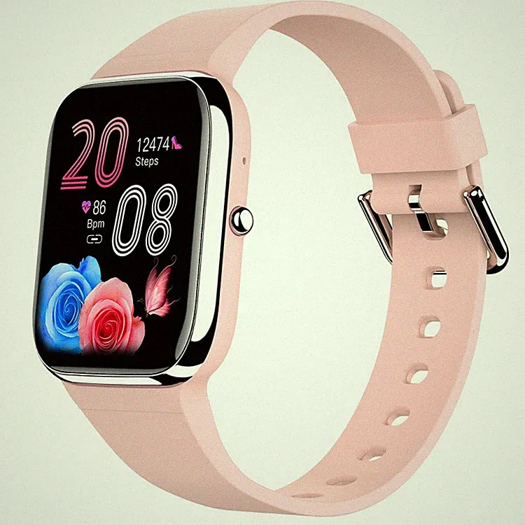 Smartwatch Damen Herren mit Telefonfunktion Armbanduhr für Android IOS S9
