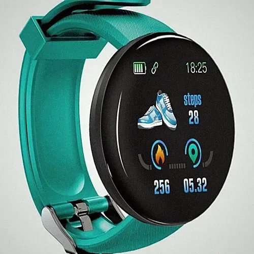 Smartwatch Damen Herren mit Telefonfunktion Armbanduhr für IOS Android