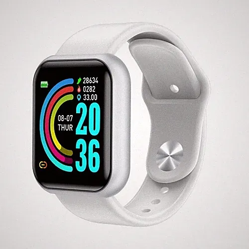 Smartwatch Damen Herren mit Telefonfunktion Fitness Armbanduhr für IOS Android
