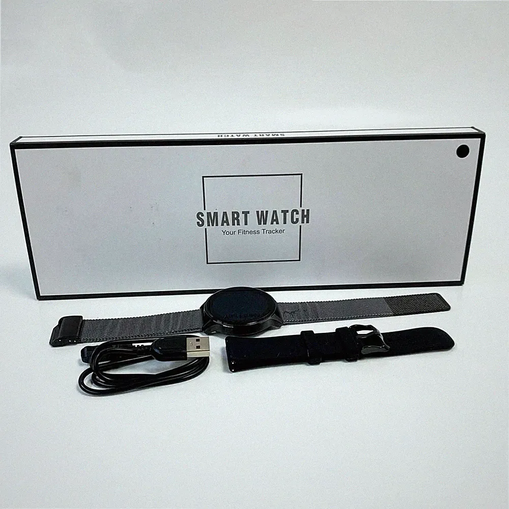 Smartwatch Damen Herren mit Telefonfunktion Rund 360 * 360 Auflösung IP67