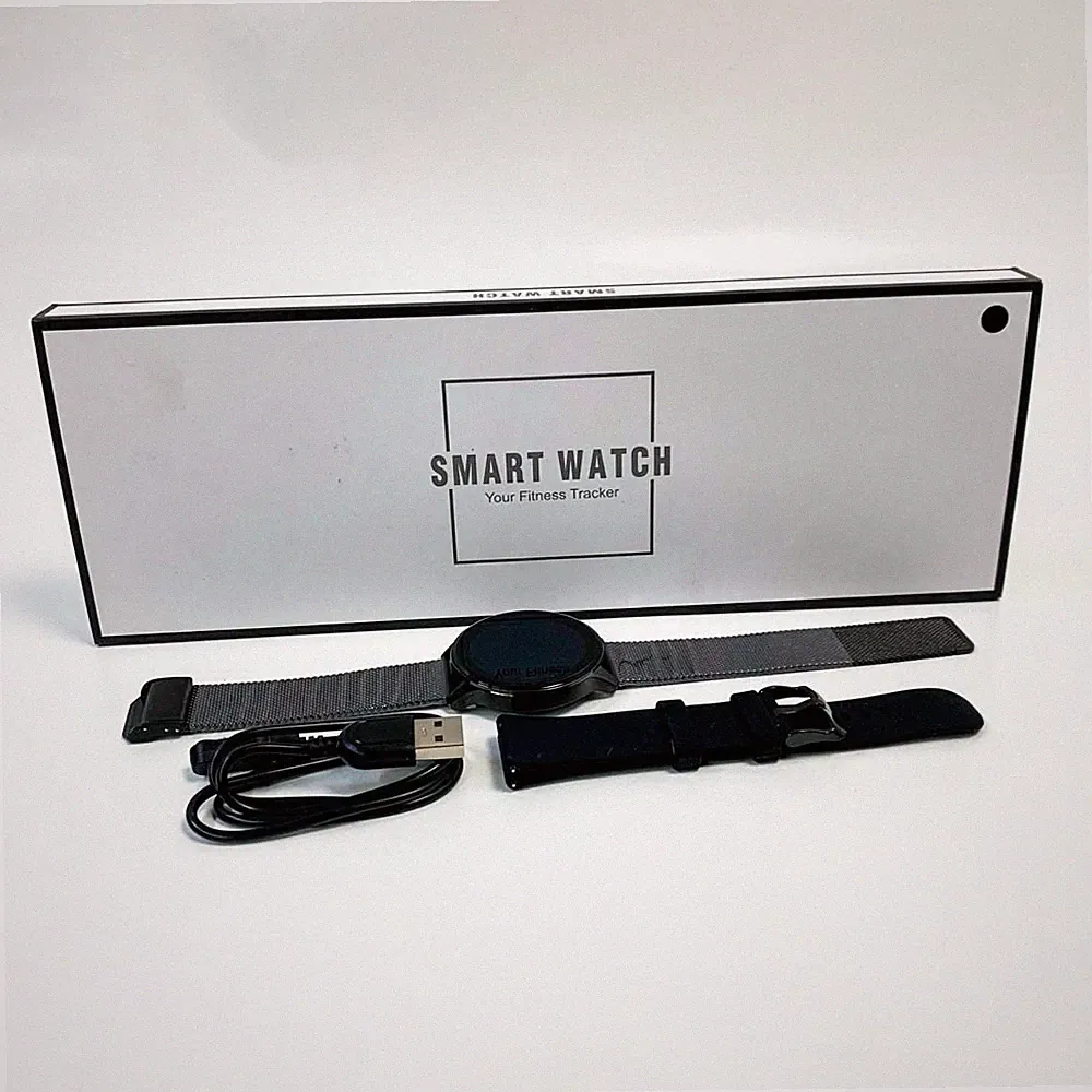 Smartwatch Damen Herren mit Telefonfunktion Rund 360 * 360 Auflösung IP67