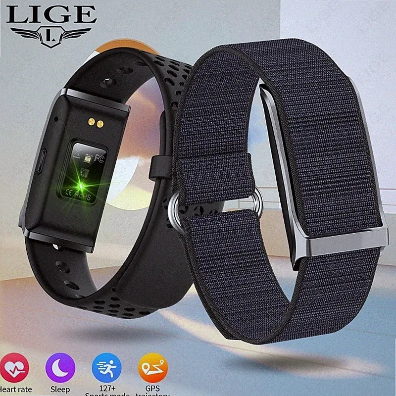 Smartwatch Damen Herren Pulsuhr Herzfrequen Schlaf Fitness Tracker Schrittzähler