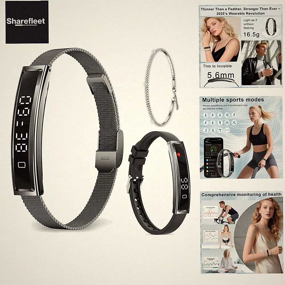 smartwatch damen schmal