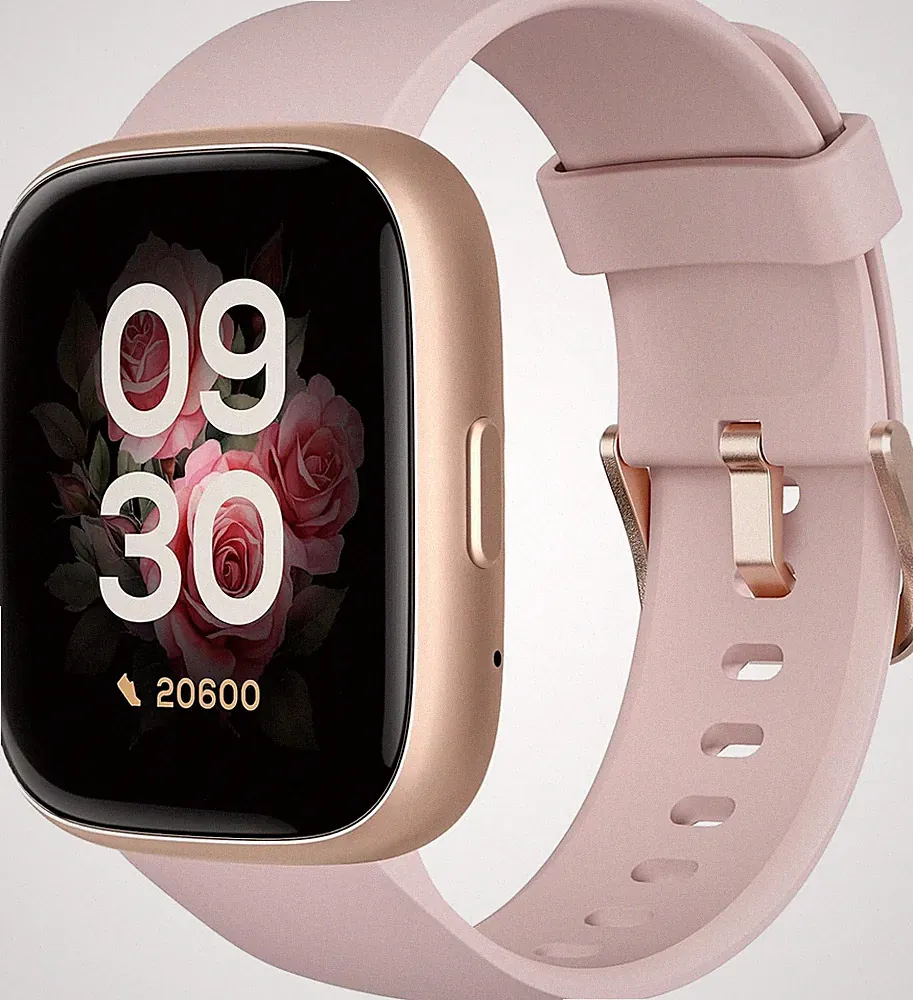 Smartwatch Damen Mädchen mit Telefonfunktion Wasserdicht Sportuhr Fitnessuhr