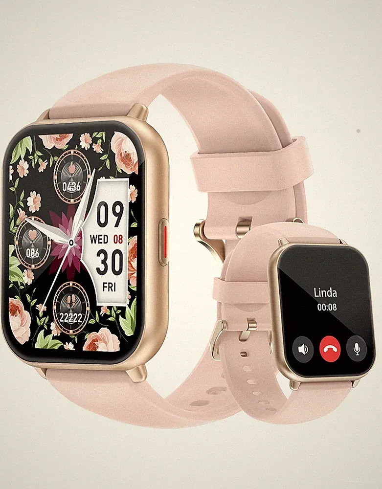 Smartwatch Damen mit Bluetooth Telefonfunktion 1.85 HD Display Smart Watch