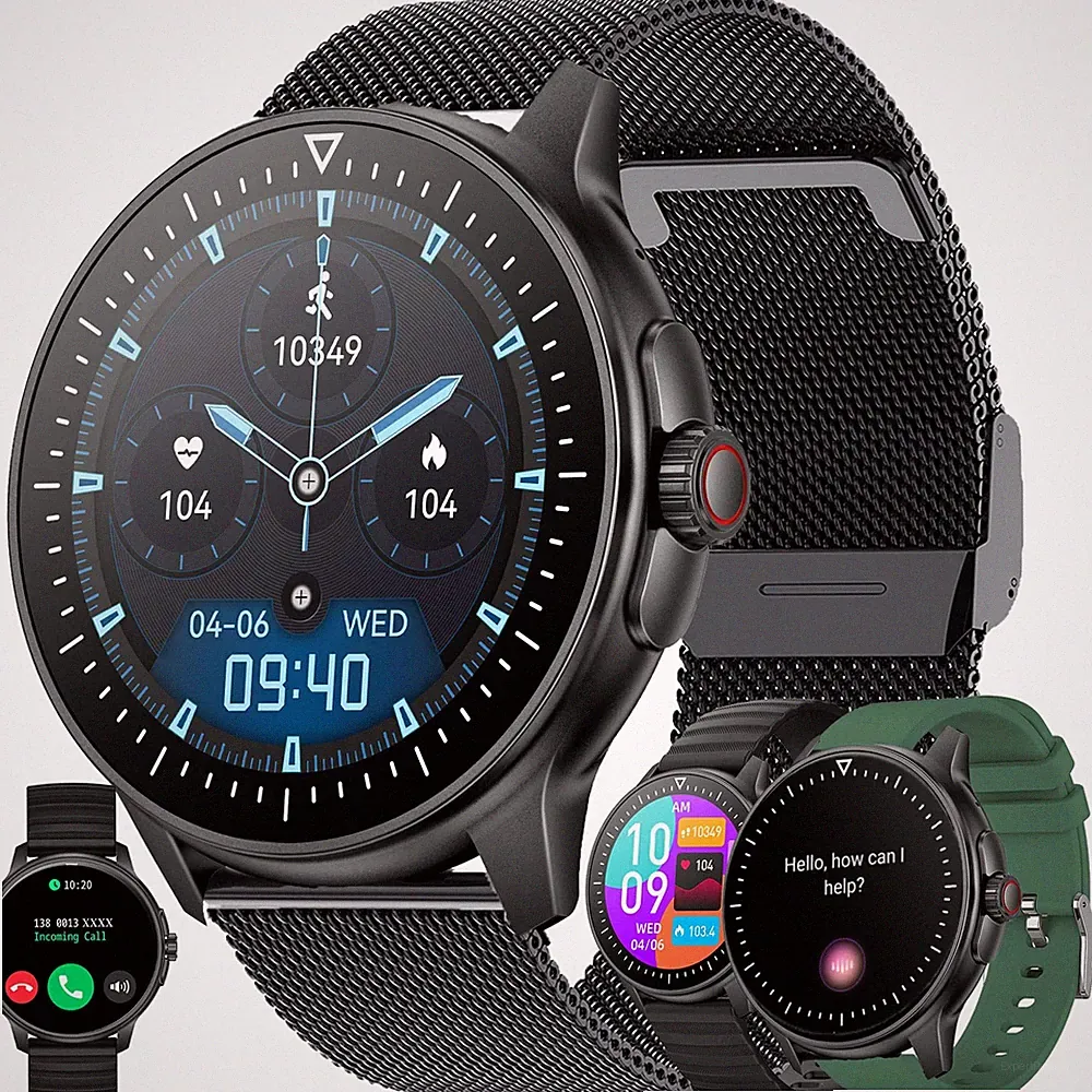 Smartwatch Damen mit Telefonfunktion, 1,39”Touchscreen IP68 Wasserdicht Sport...