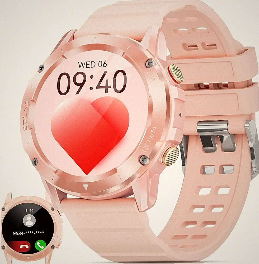 smartwatch damen rose