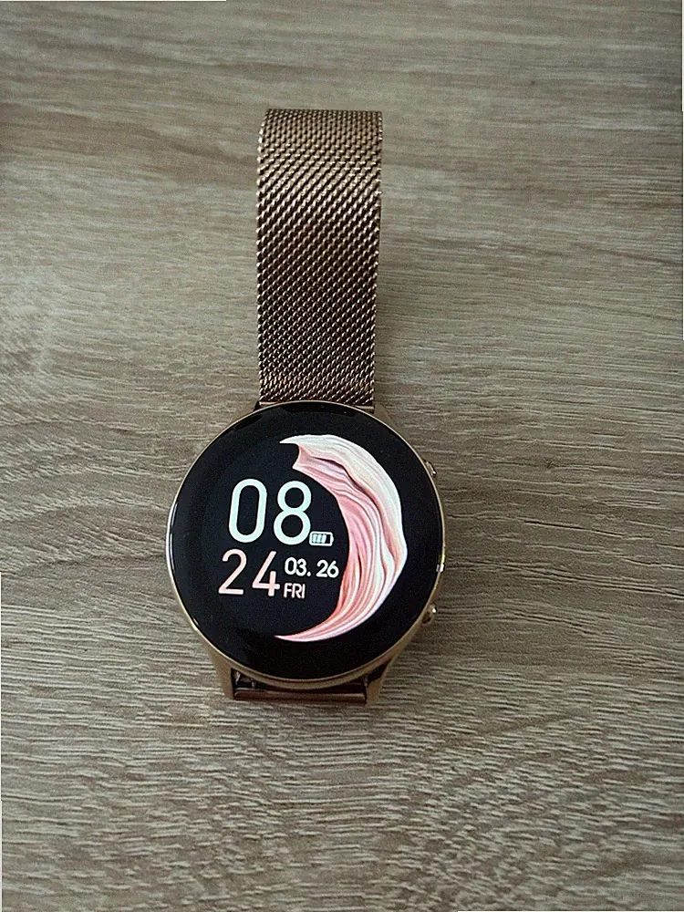 Smartwatch Damen RUXINGX mit Telefonfunktion 1.32" HD Voll Touch Screen