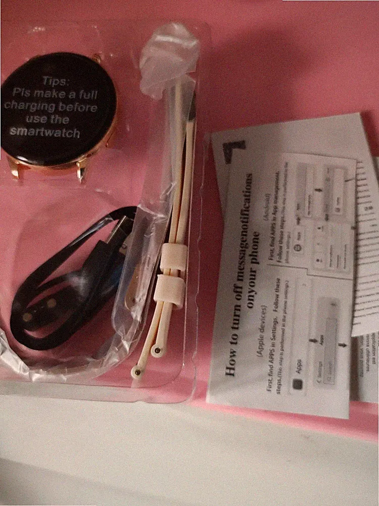 Smartwatch Damen Schick mit Telefonfunktion