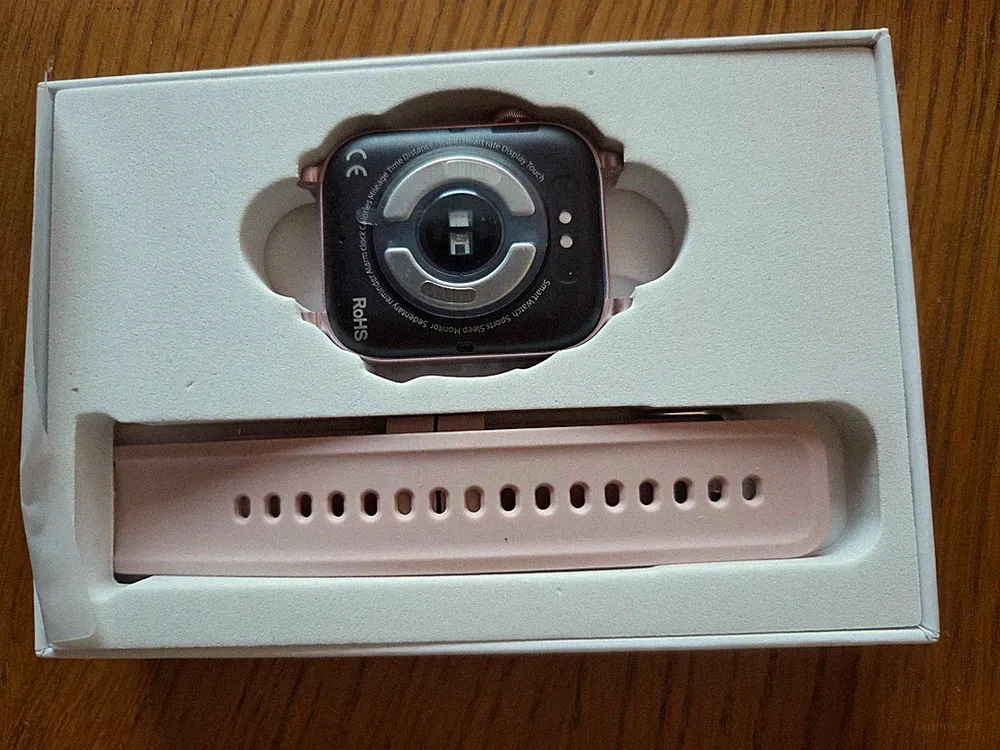 smartwatch damen silber