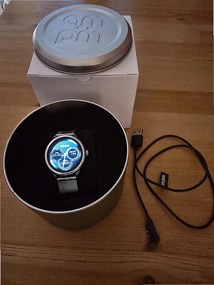 smartwatch damen Silber Apart Am. Pm