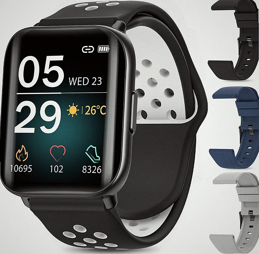 Smartwatch Damen Telefonfunktion Armbanduhr Watch für iPhone Samsung Huawei Tab