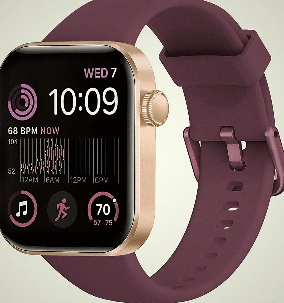Smartwatch Fitness Tracker 1,85 Zoll HD Touch Wasserdicht Schönes Design