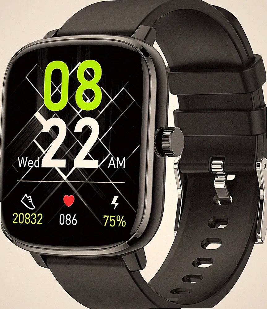 Smartwatch Fitness Tracker Blutdruckmessung Herren Damen 1,69 Zoll Sportuhr