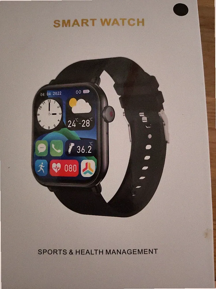 Smartwatch Fitness Tracker mit Schrittzähler, Blutdruck- und Pulsüberwachung usw