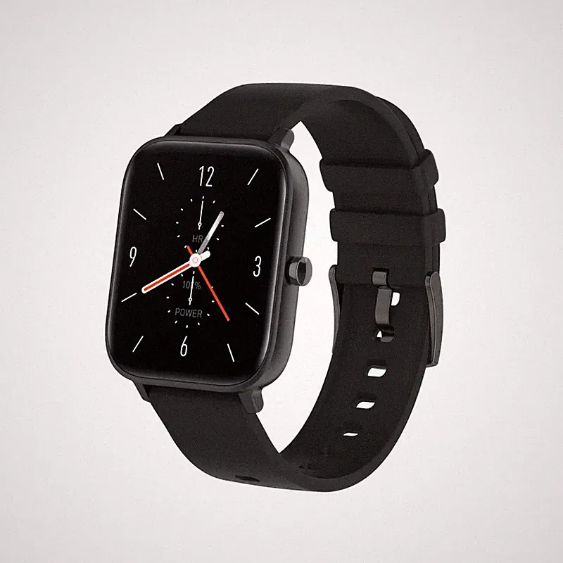 Smartwatch Fitness Tracker Schwarz Wasserdicht Herzfrequenz Armband Uhr Sport