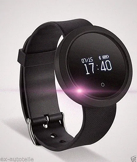 Smartwatch Fitness Uhr Armband SB-310 Schrittzähler Sport Überwachung Schwarz