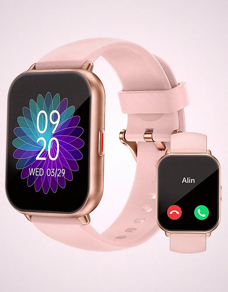 Smartwatch Fitness Uhr HD Display Herzfrequenz Schrittzähler Damen Herren Sport