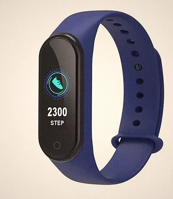 Smartwatch Fitnesstracker Bluetooth Sport Uhr Puls M4 Herren Damen Schrittzähler
