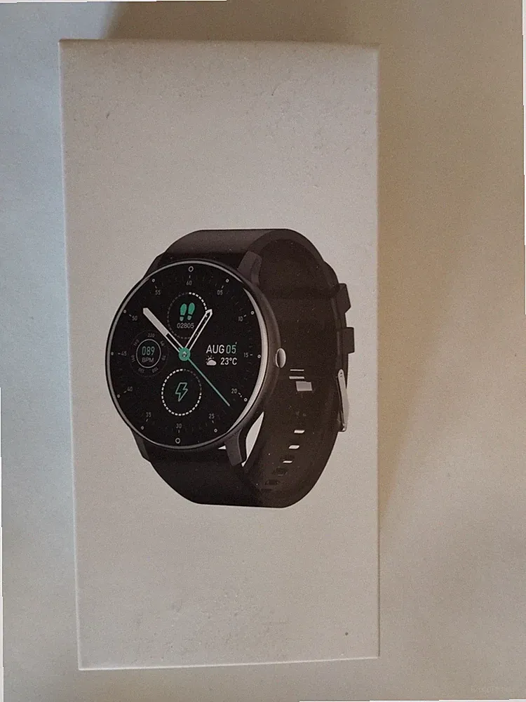 Smartwatch Fitnessuhr mit Schrittzähler Puls Telefon- und Messageanzeige ZL02