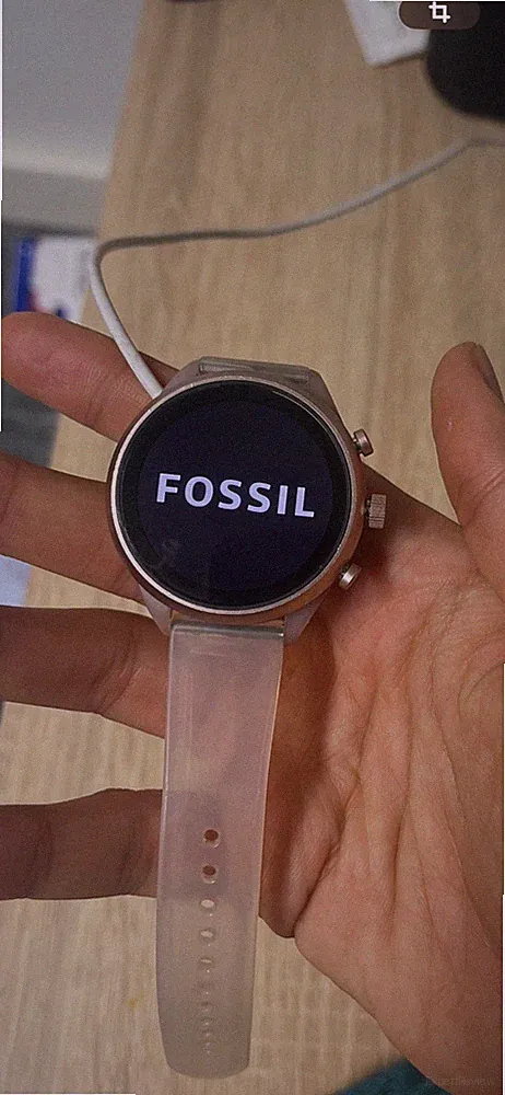 Smartwatch Fossil FTW6056 Silikon Rosa 18mm