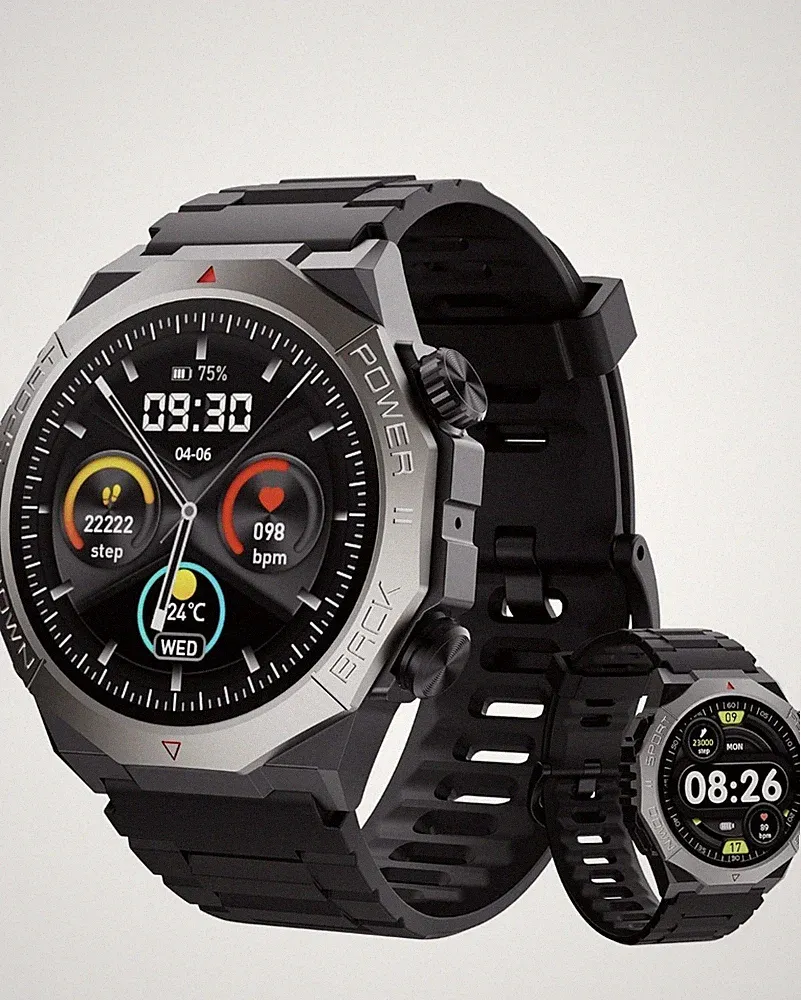 Smartwatch für Damen Herren, 1.39" HD Smartwatch mit Telefonfunktion