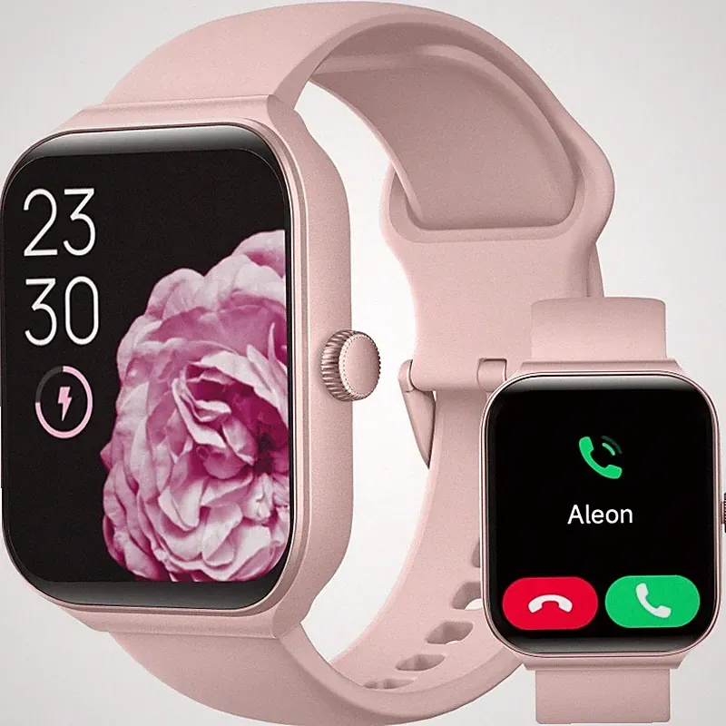 Smartwatch für Damen Herren, Fitnessuhr mit 1.95" Touchscreen Smart Watch IDW16