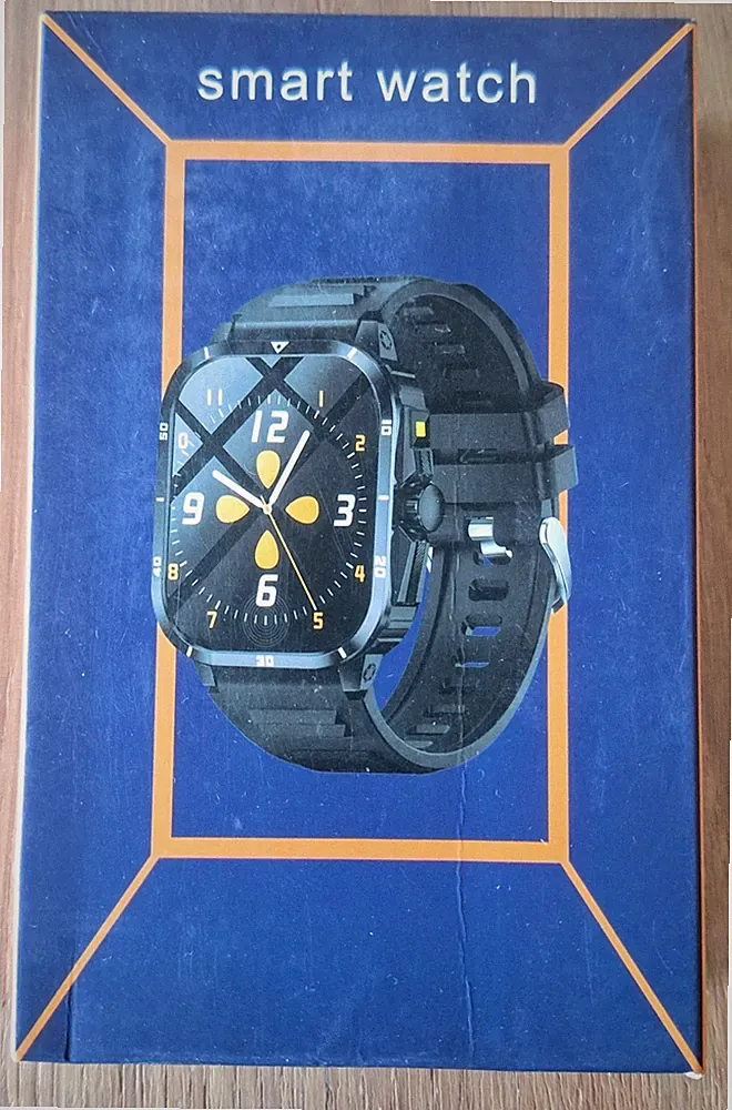Smartwatch für Damen und Herren "GREENPORT" schwarz, neu in OVP!