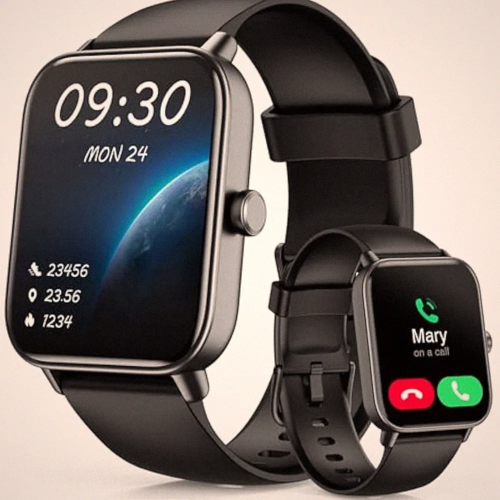 Smartwatch für Herren Annehmen/Anrufen & Alexa Integriert, 1,8" Fitnessuhr Damen