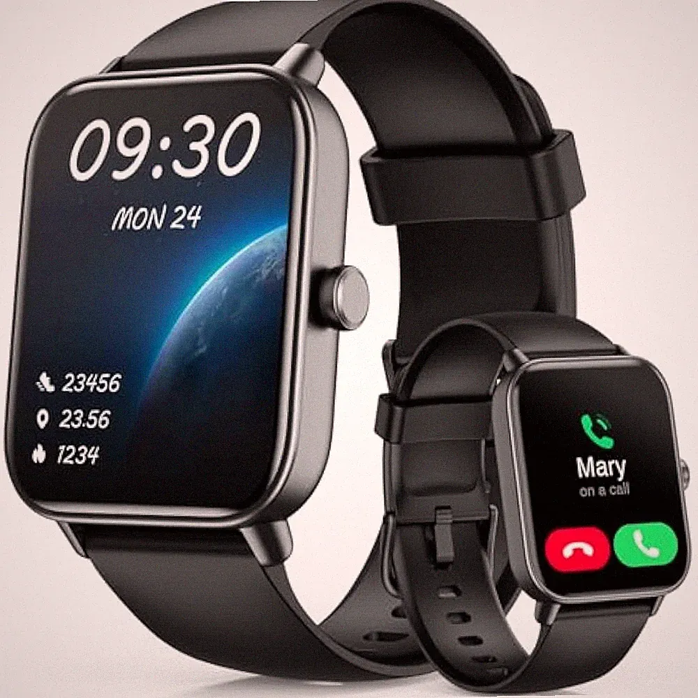 Smartwatch für Herren Annehmen/Anrufen & Alexa Integriert, 1,8" Fitnessuhr Damen