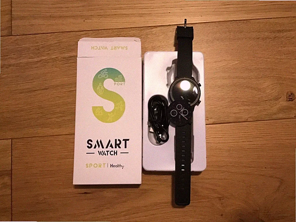 Smartwatch für Herren, Bluetooth Smartwatch Anrufe tätigen oder empfangen Fitness Tracker W