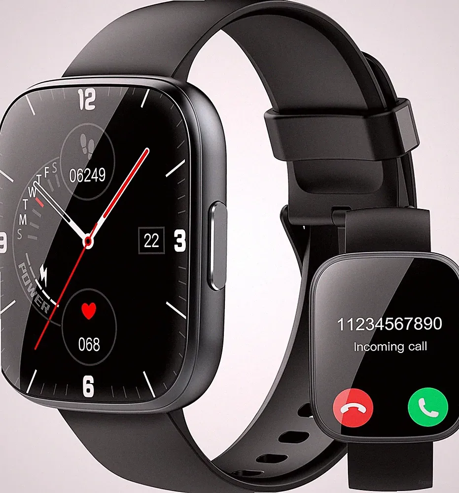 Smartwatch Für Herren Und Damen 1,95 Zoll Smartwatch Anrufannahme/Anrufannahme