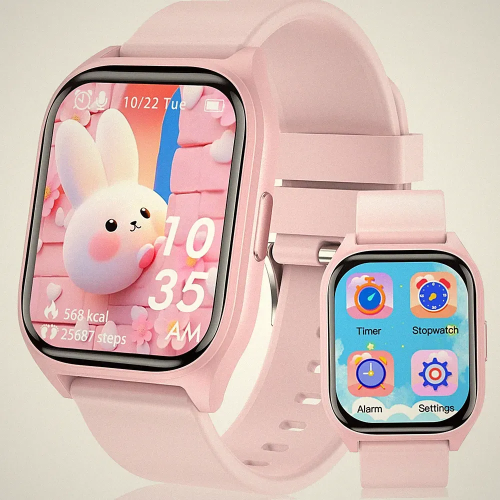Smartwatch für Kinder Fitnessuhr mit 19 Sportmodi, Schlaftracker und Alarm