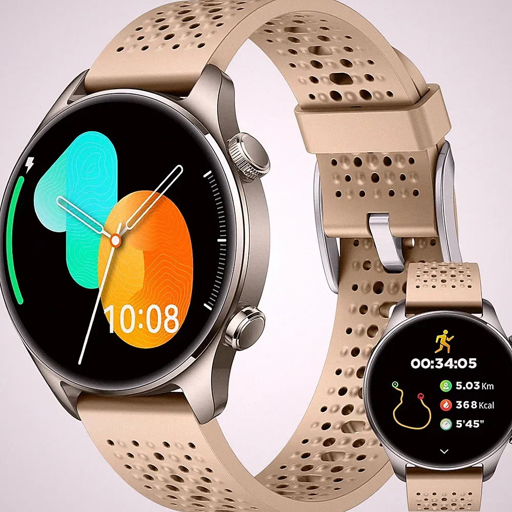 Smartwatch GPS 30m Wasserdicht Laufuhr für Android iOS Herren Damen