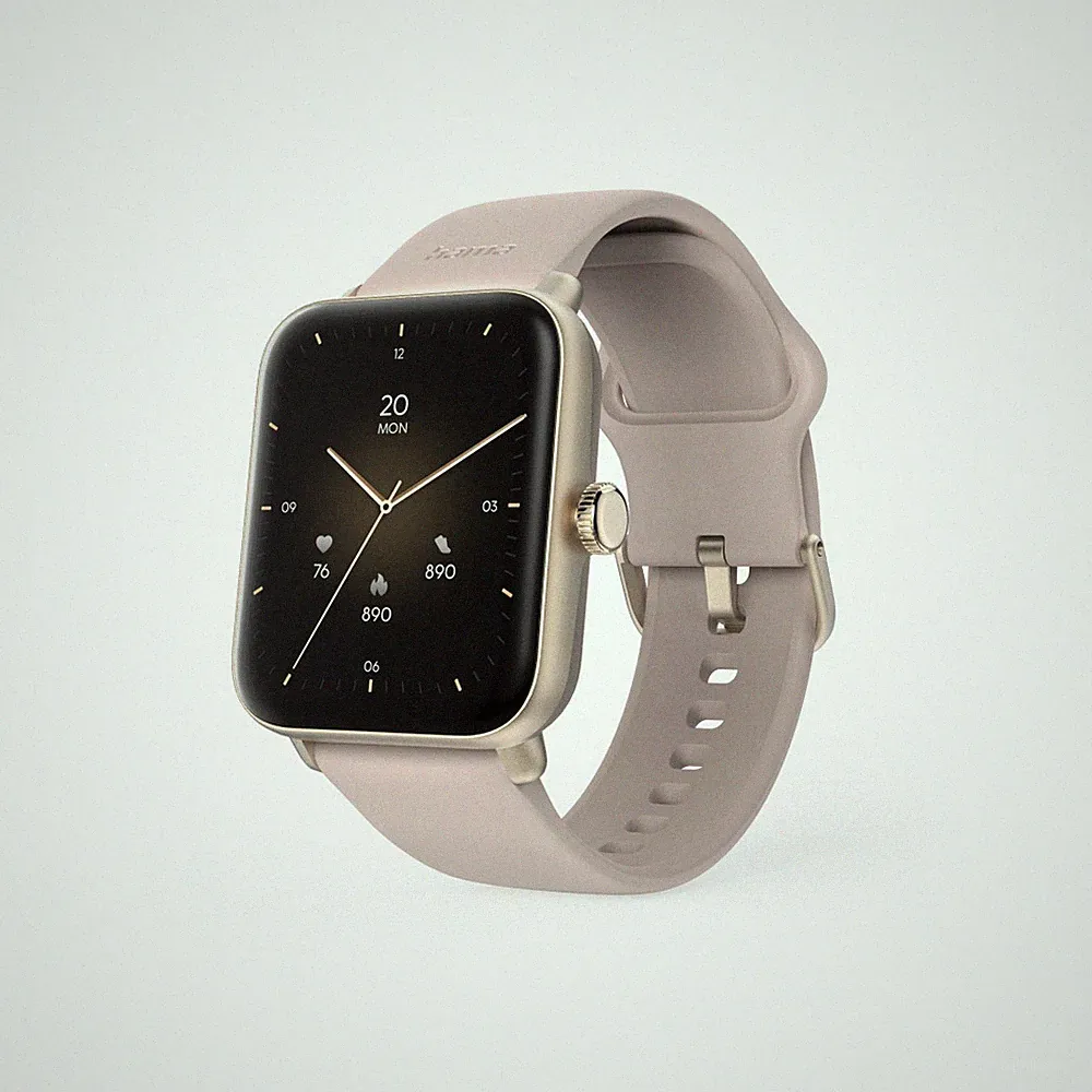 Smartwatch GPS TFT-Display Telefonfunktion wasserdicht Rosegold Hama 178620
