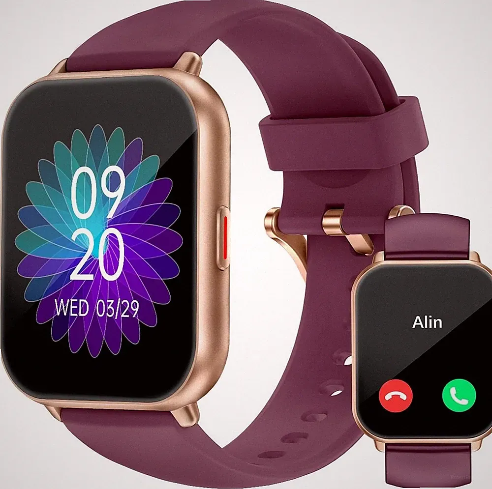 Smartwatch HD Display 24h Herzfrequenz Fitness Tracker Pulsuhr Schrittzähler