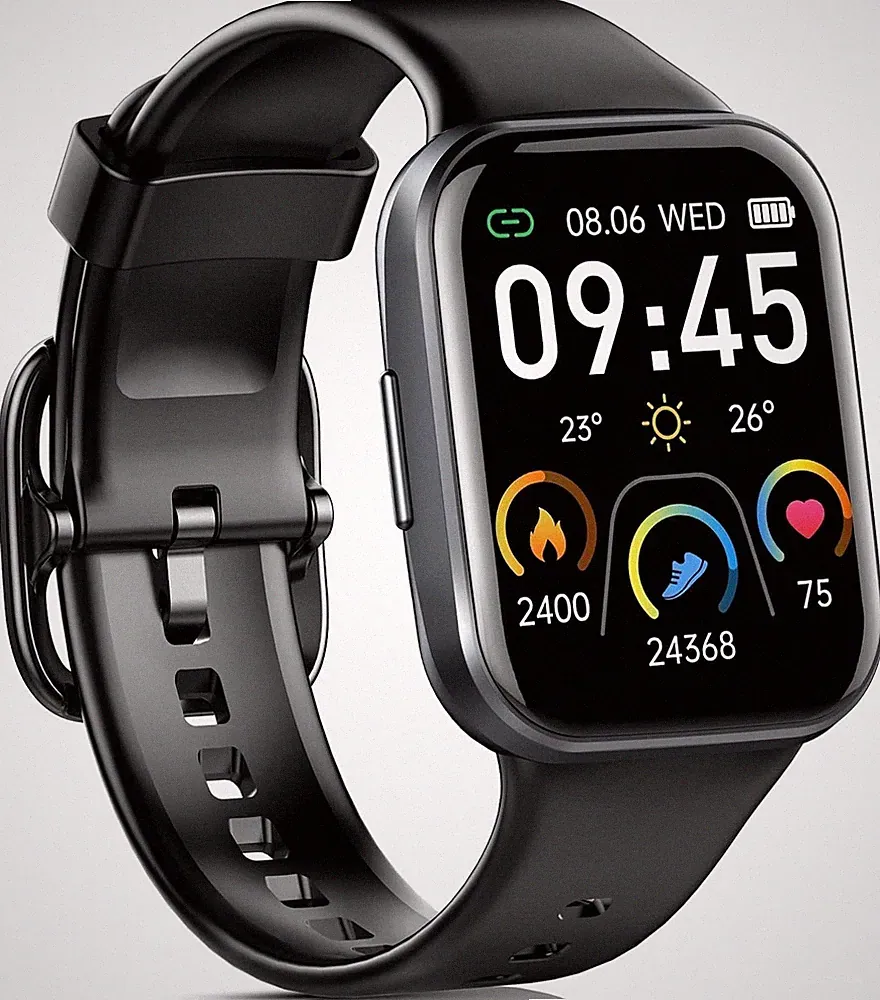 Smartwatch Herren 2024 Smartwatch mit Telefonfunktion Fitnessuhr Fitnesstracker