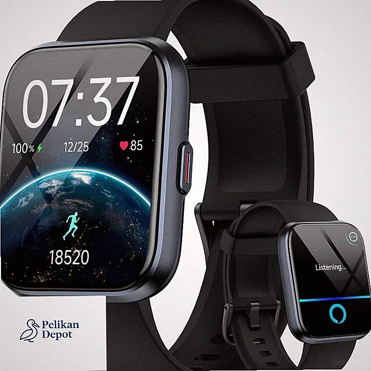 Smartwatch Herren Damen 1,85 HD Display 10 Tage Akku 3ATM