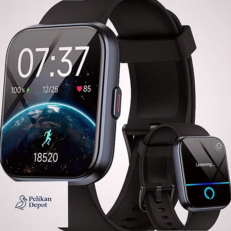 Smartwatch Herren Damen 1,85 HD Display 10 Tage Akku 3ATM