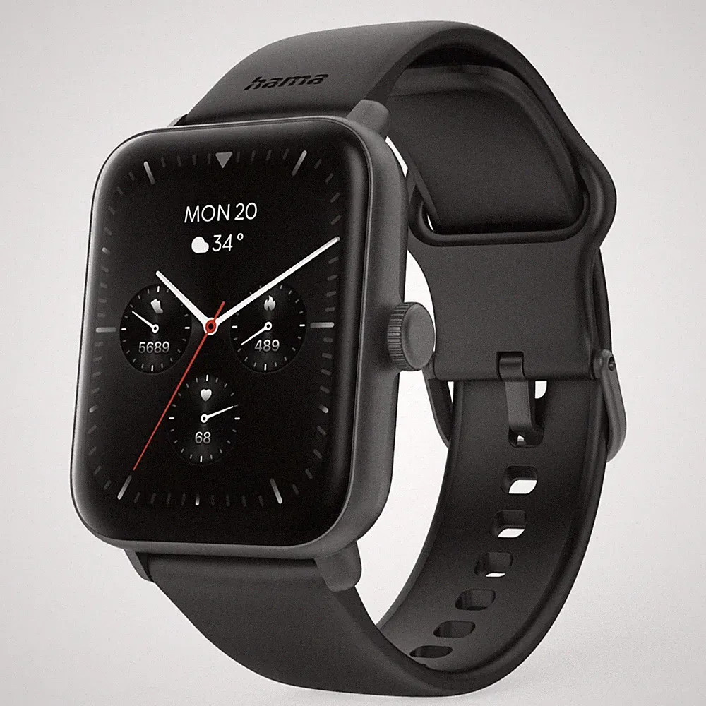 Smartwatch Herren Damen Bluetooth Telefonfunktion Fitness Tracker GPS Sportuhr S
