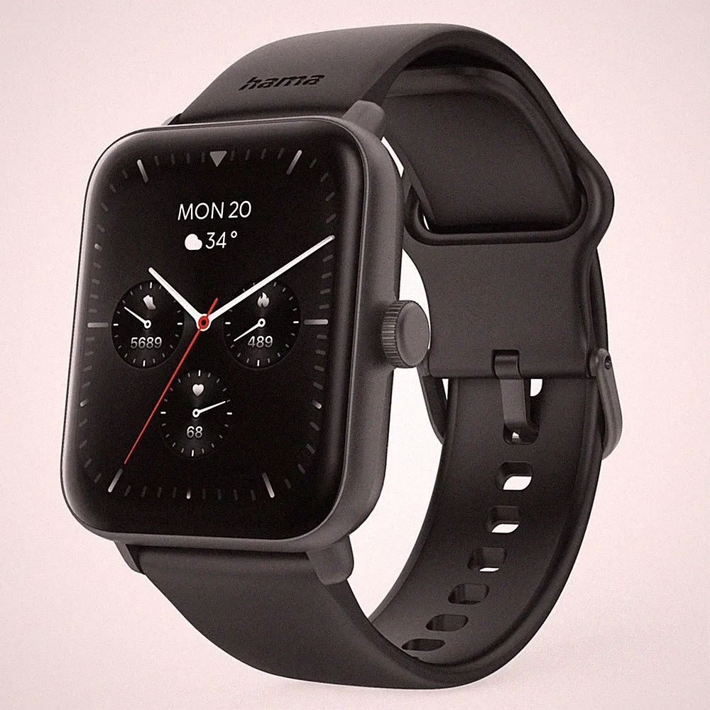 Smartwatch Herren Damen Bluetooth Telefonfunktion Fitness Tracker GPS Sportuhr S