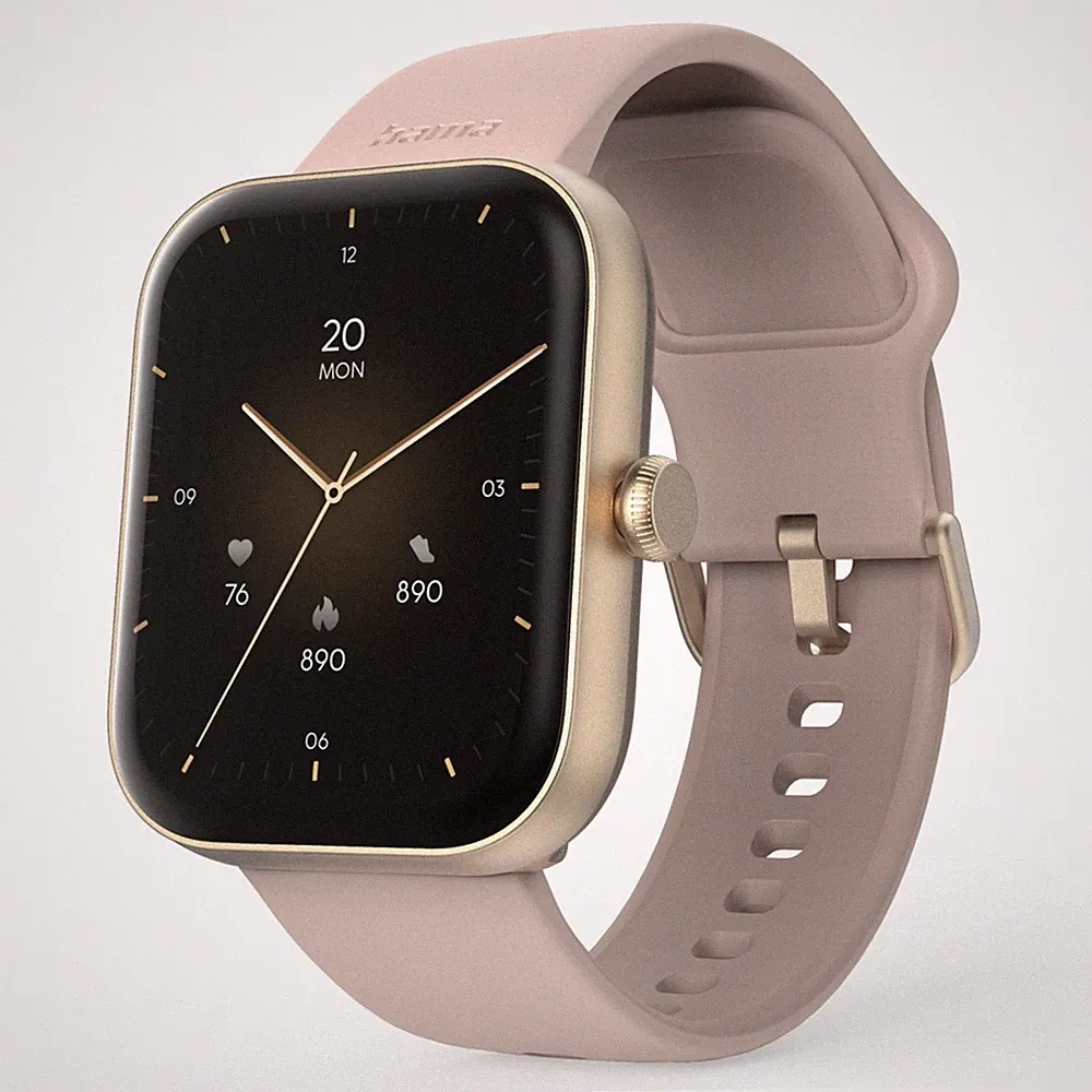Smartwatch Herren Damen Bluetooth Telefonfunktion Fitness Tracker Herzfrequenz R