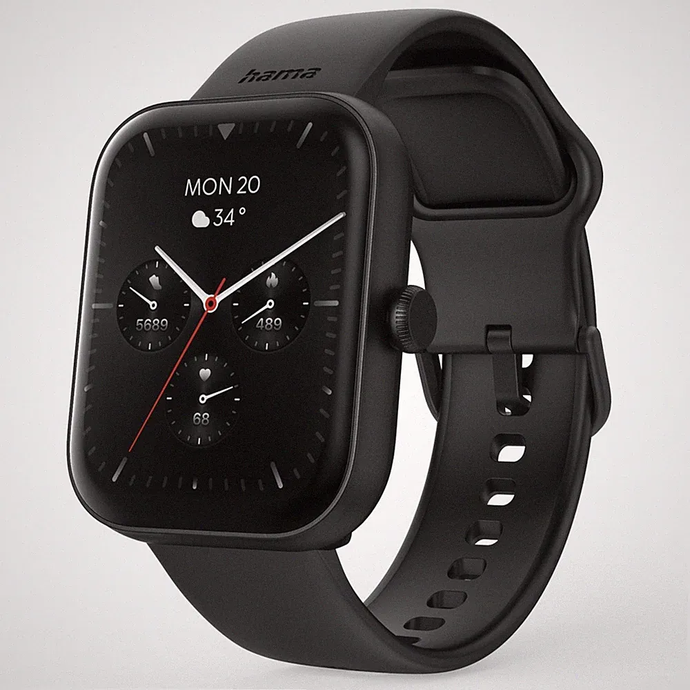 Smartwatch Herren Damen Bluetooth Telefonfunktion Fitness Tracker Herzfrequenz S